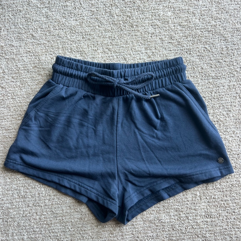 Roxy Navy Blue Sweat Shorts